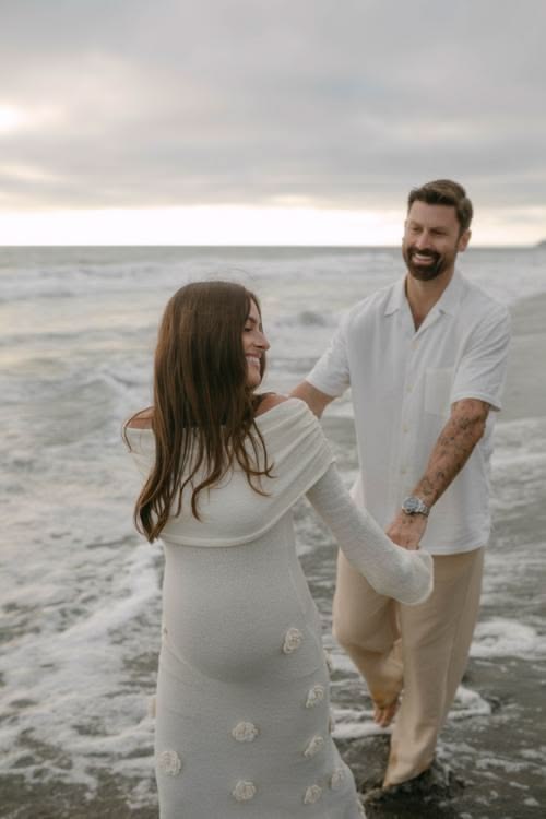 Séance photo grossesse ou couple sur la Côte d'Azur