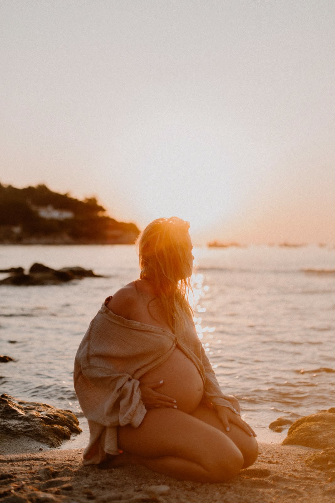 Séance photo grossesse ou couple sur la Côte d'Azur